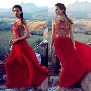 Anthropologie Rina Dhaka Rubied Dusk Dress